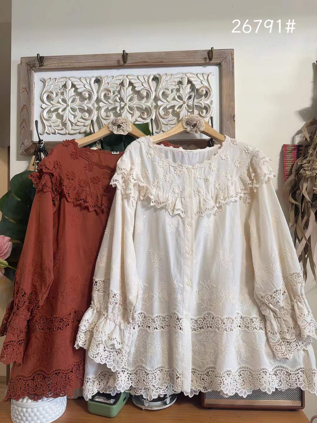 Summer Clothing For Japan - 2026 Blus wanita cantik gaya mori