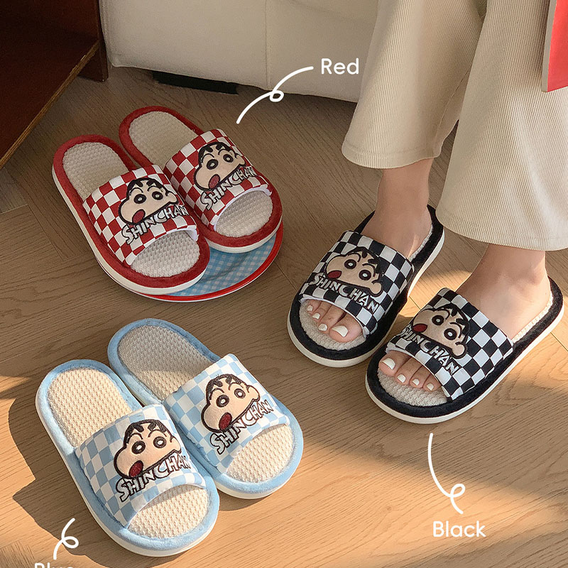Japan Summer Festival Clothing - Sandal Anime Crayon Shin-Chan Flax Sepatu