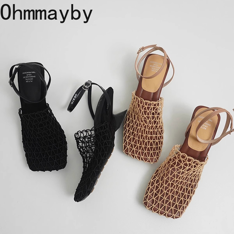 Summer Clothing Stores - Sandal Wanita Mewah Desainer Model Hollow