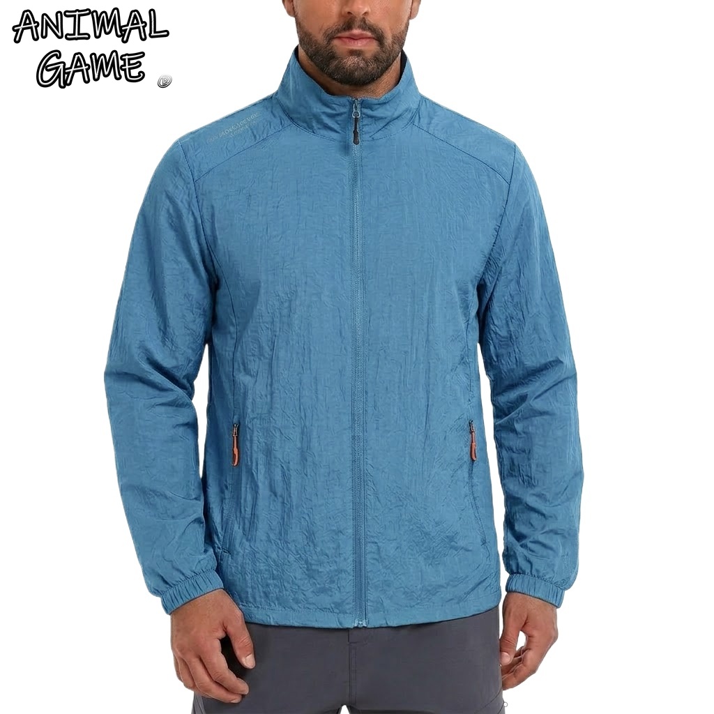 Summer Games Clothing - Jaket Pelindung Sinar Matahari UPF50+ Pria,