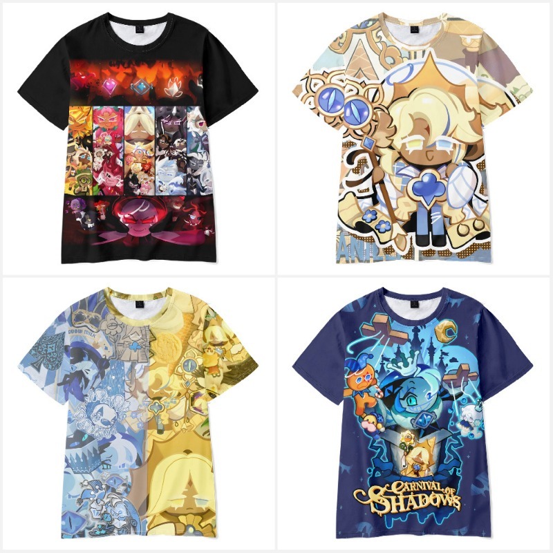 Summer Games Clothing - Kaus Periferal Game Anime Shadow Milk