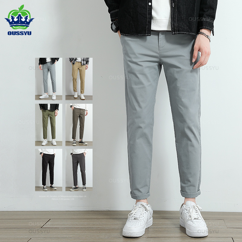 Summer Clothing Men 2025 - Celana Kasual Baru Musim Semi Musim