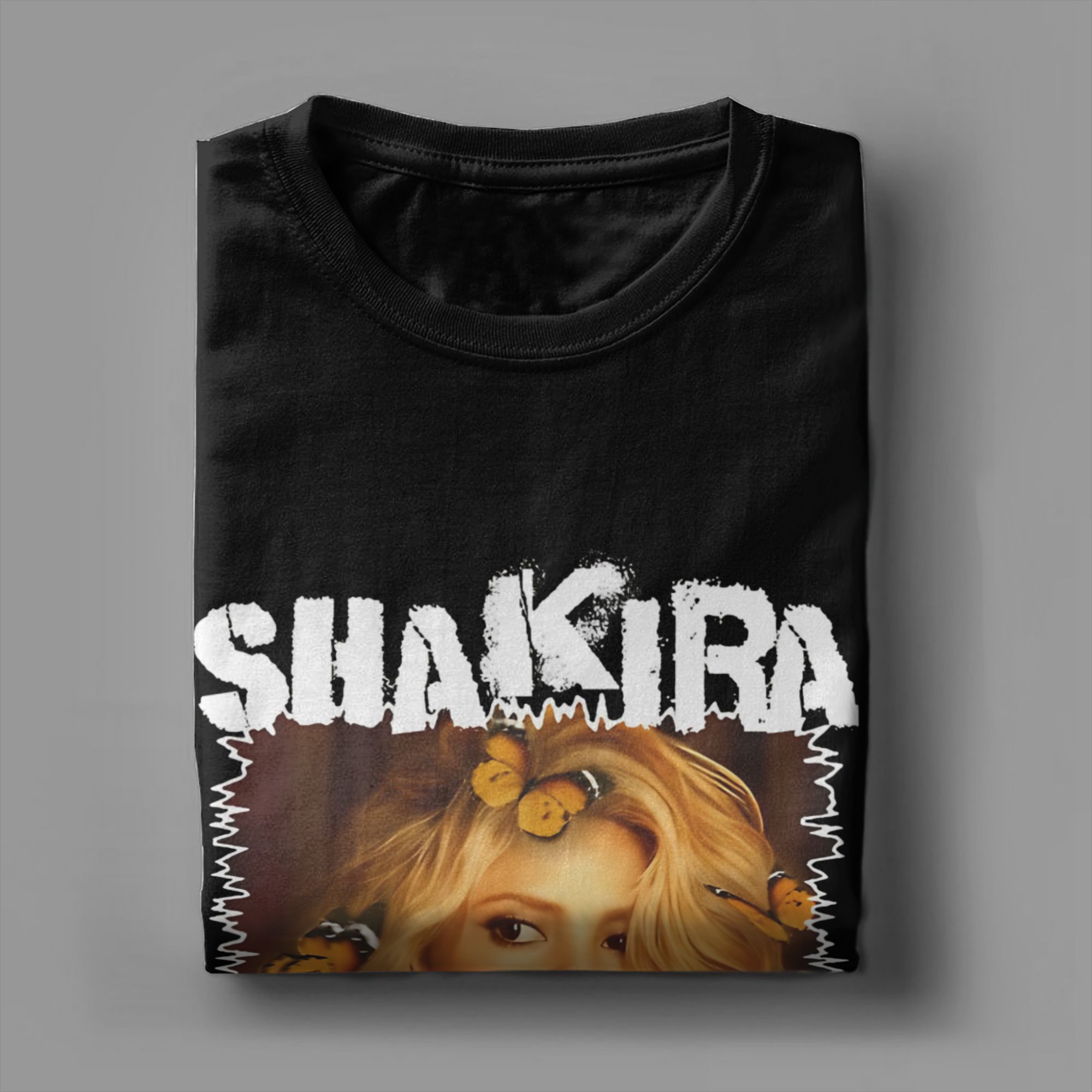 Summer Clothing Ideas - Kaus Pria Wanita Kaus Shakira Berbingkai