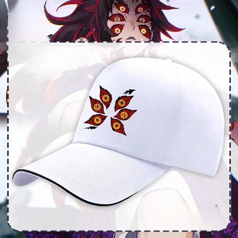 Japan Summer Festival Clothing - Topi baseball Demon Slayer anime dengan