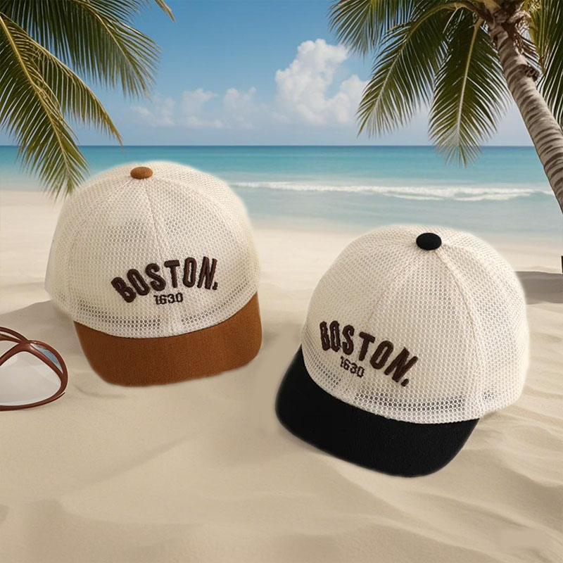 Summer Quotes - Topi Bisbol Bayi Bordir Huruf, Topi