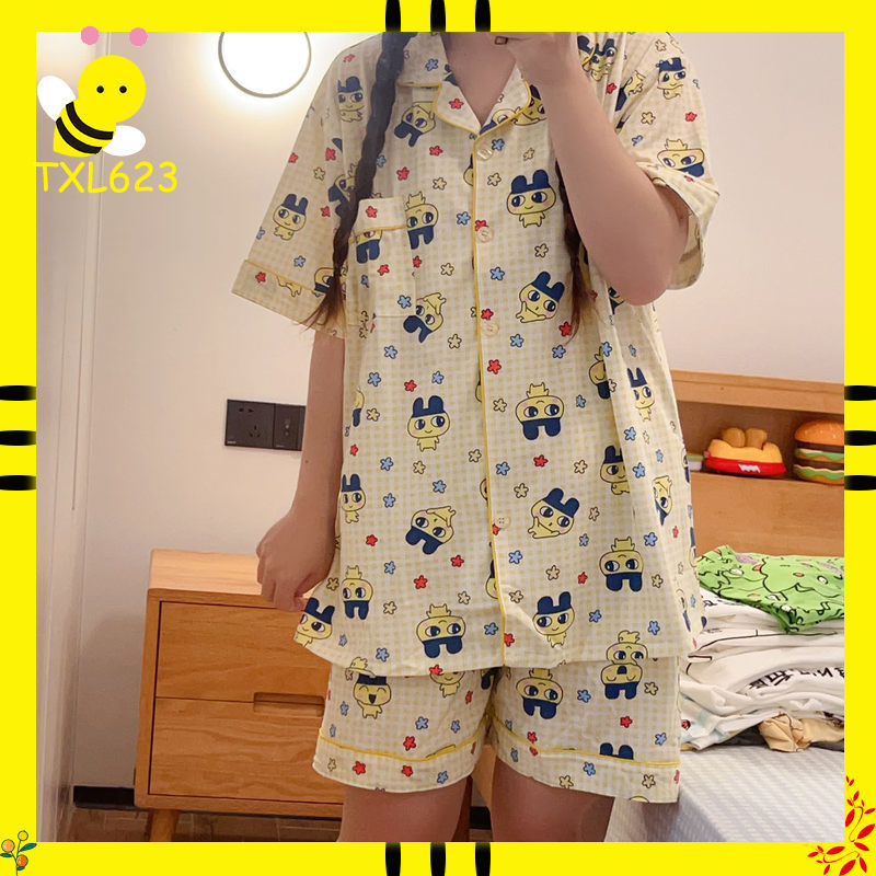 Summer Games Clothing - Tamagotchi Mameiji Set Piyama Celana Pendek