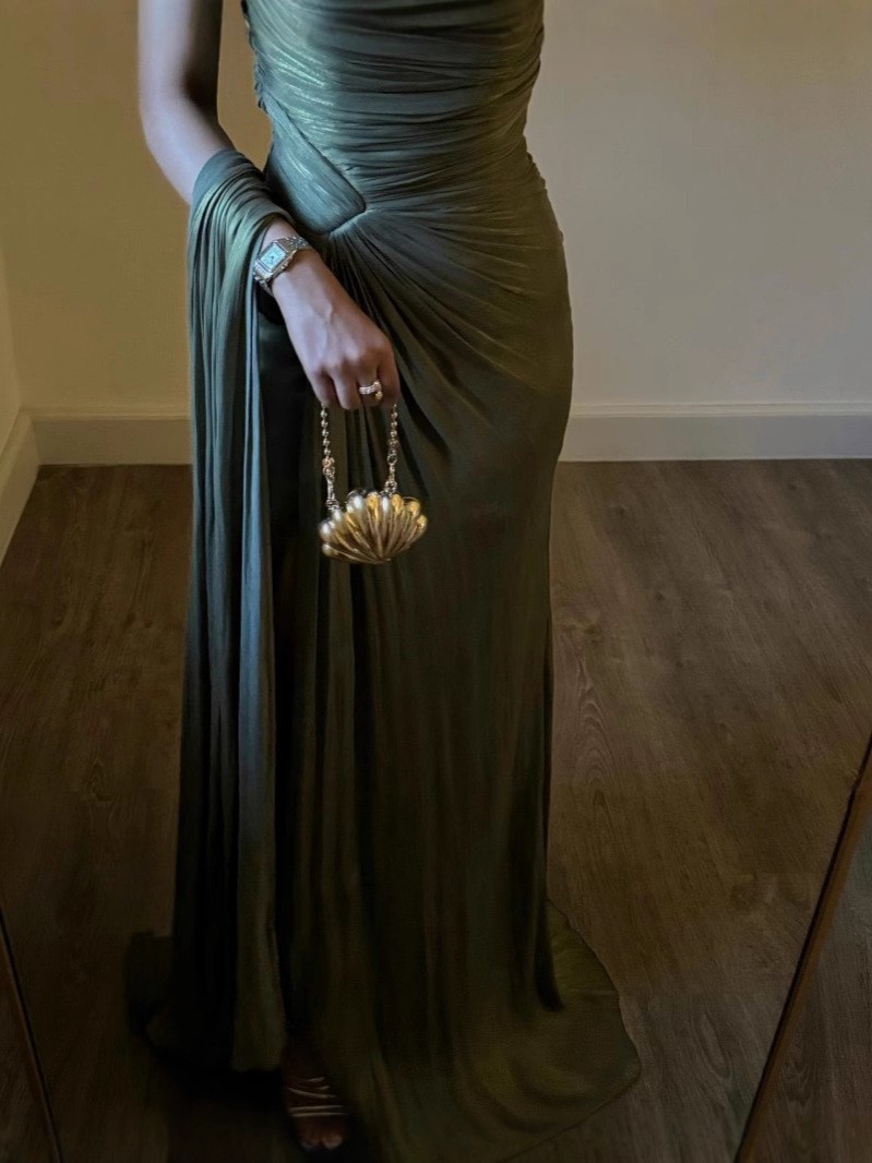 Summer Clothing In Winter - Gaun Pesta Mewah Maxi Wanita Kasual