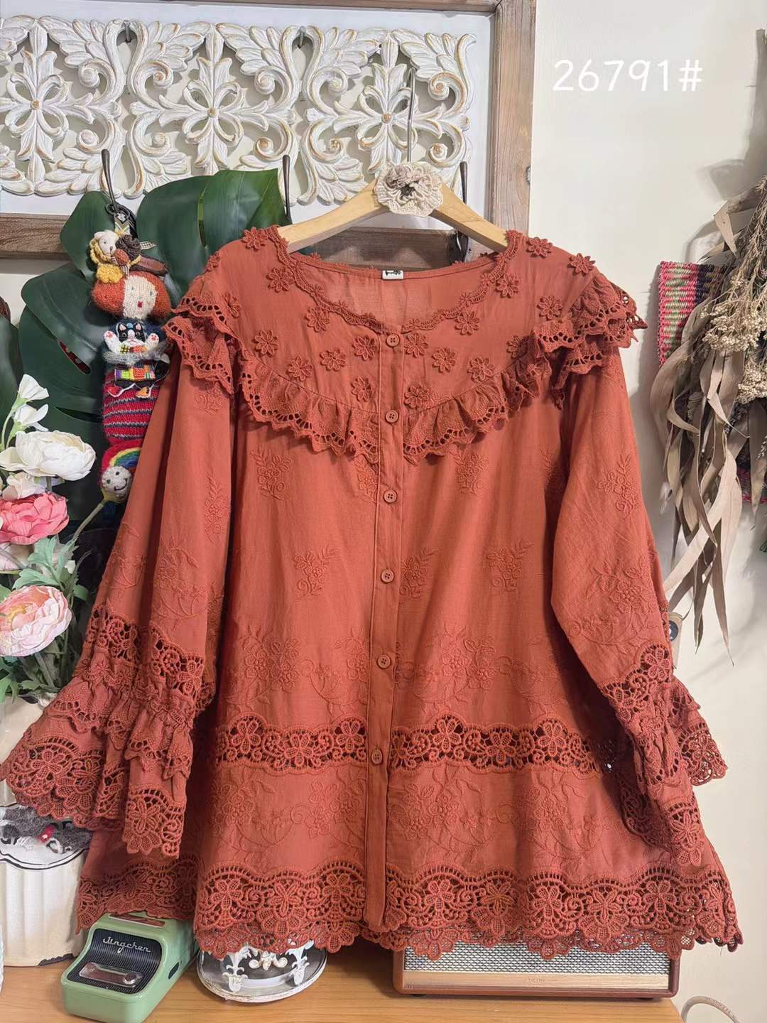 2026 Blus wanita cantik gaya m - Summer Clothing For Japan ulasan dan harga