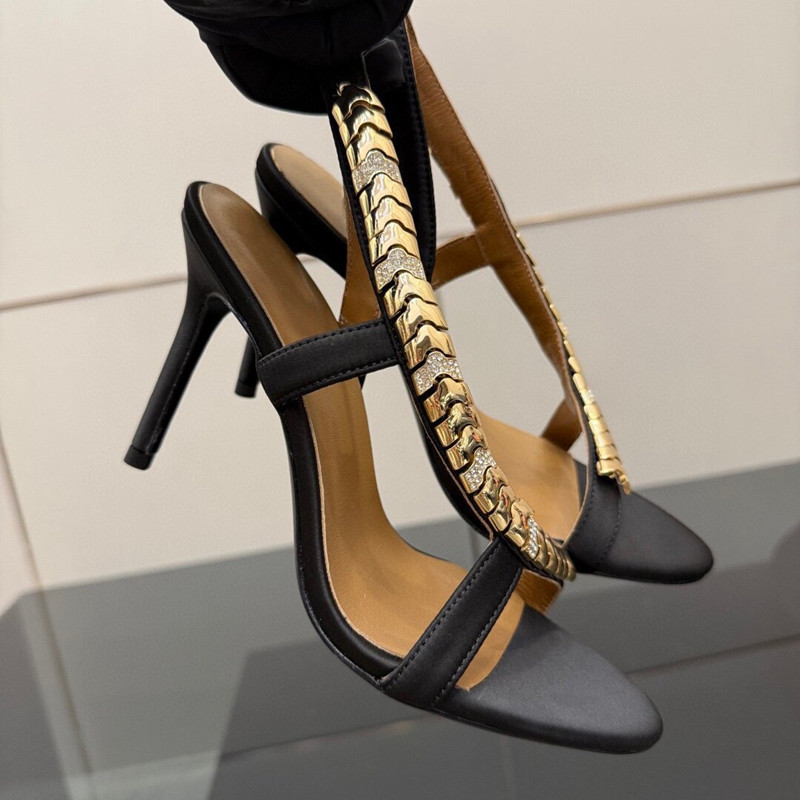 Sandal Gladiator Wanita Satin  - Summer Clothing Stores ulasan dan harga