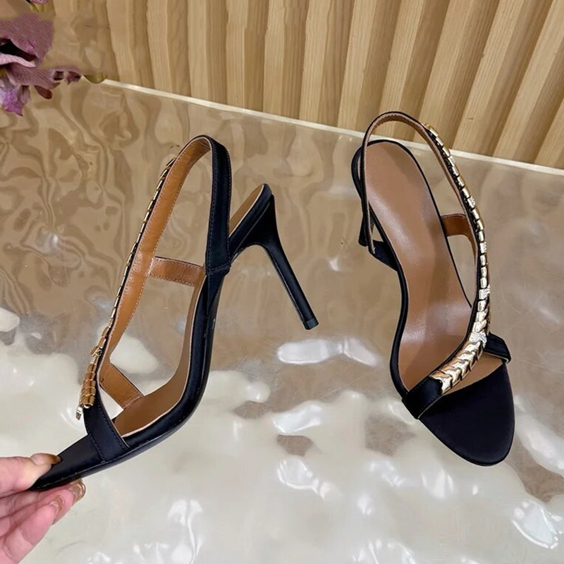 Sandal Gladiator Wanita Satin  - Summer Clothing Stores ulasan dan harga