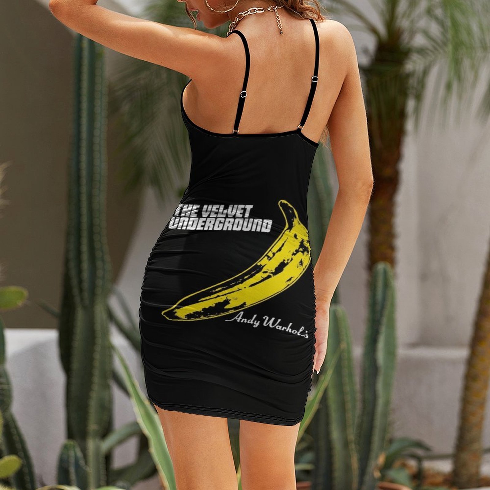 Gaun Velvet Underground Gif Fo - Summer Clothing Gif ulasan dan harga