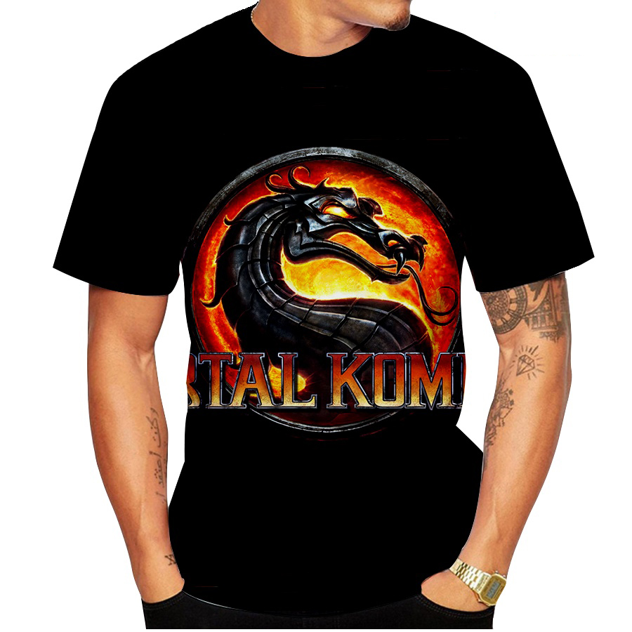Mortal Kombat 11 t-shirt perma - Summer Games Clothing ulasan dan harga