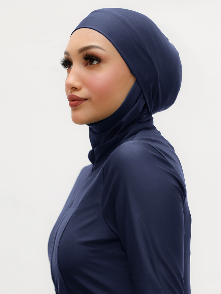 Jilbab Mandi Renang Polos Musl - Summer Clothing Hijab ulasan dan harga