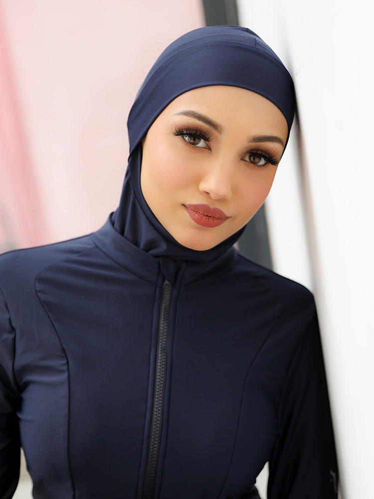 Jilbab Mandi Renang Polos Musl - Summer Clothing Hijab ulasan dan harga