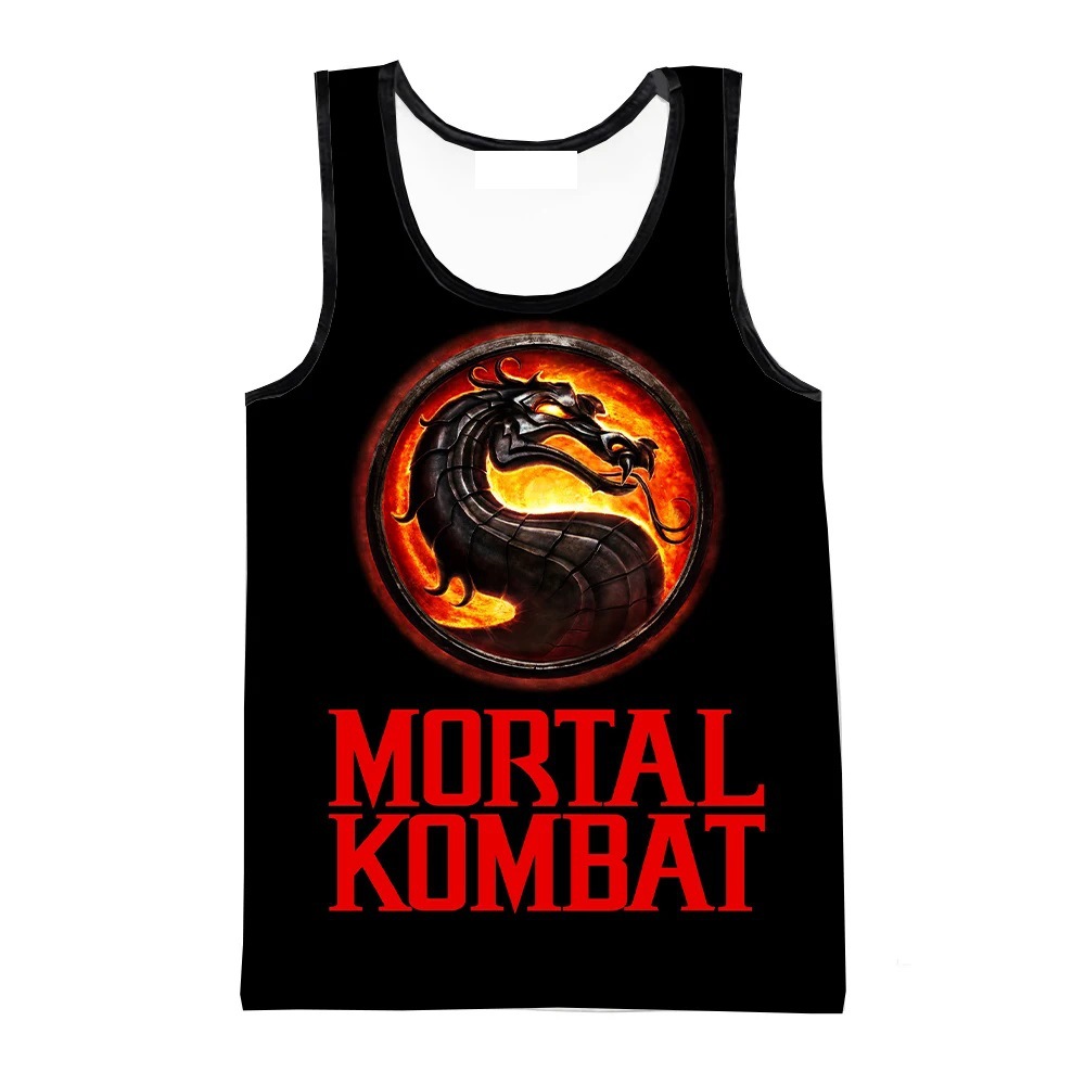 Mortal Kombat Game Tank Top Ce - Summer Games Clothing ulasan dan harga