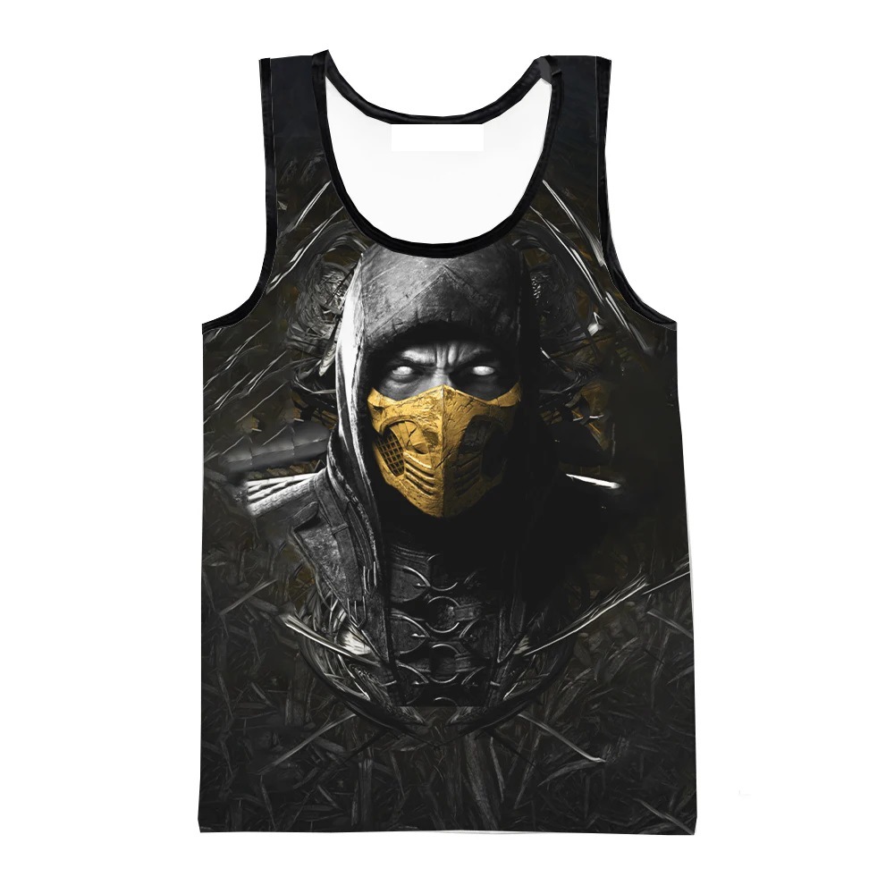 Mortal Kombat Game Tank Top Ce - Summer Games Clothing ulasan dan harga