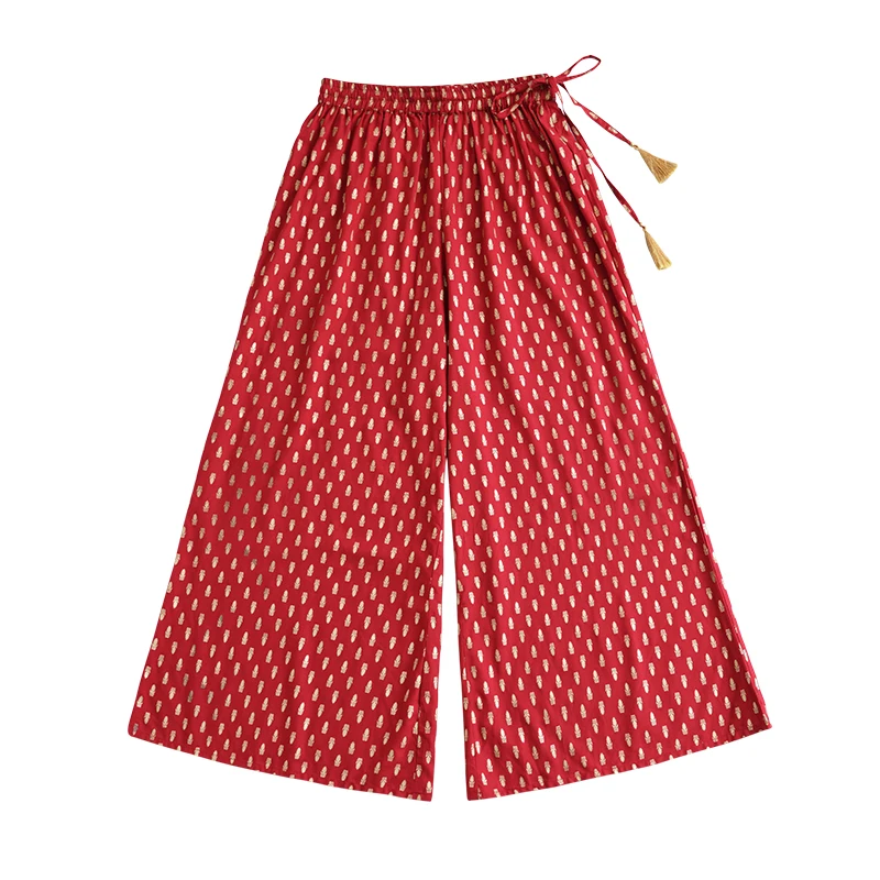 Celana etnik India untuk wanit - Summer Clothing India ulasan dan harga