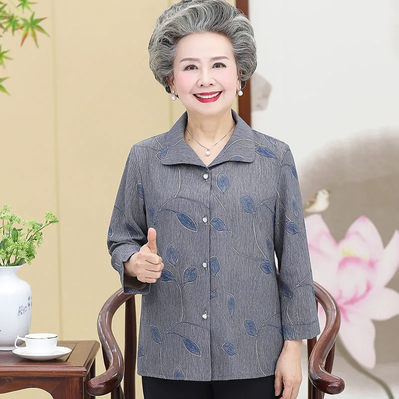 Atasan Kemeja Lengan Tengah Wa - Summer Clothing Old Money ulasan dan harga