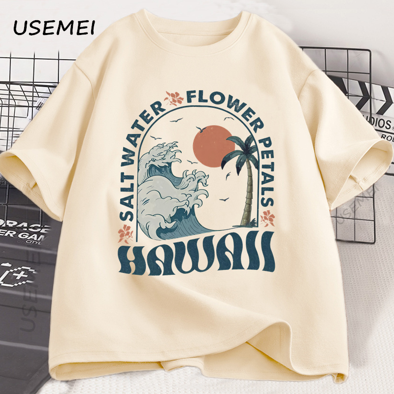 Kaus Pantai Hawaii Kaus Pantai - Summer Clothing Vibes ulasan dan harga