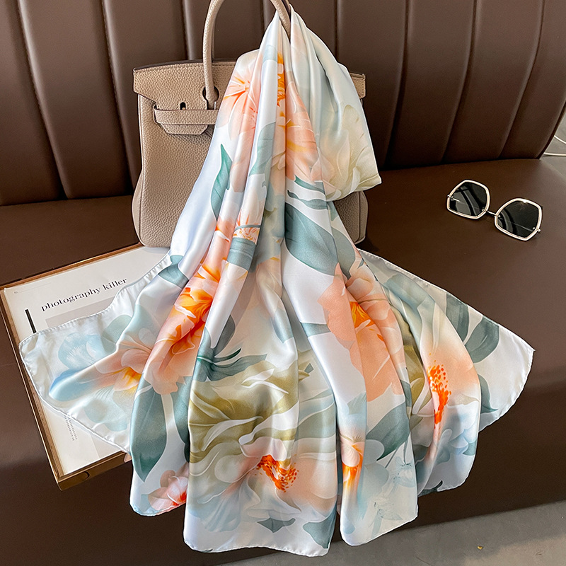 2023 syal sutra mewah Spanyol  - Summer Clothing Hijab ulasan dan harga