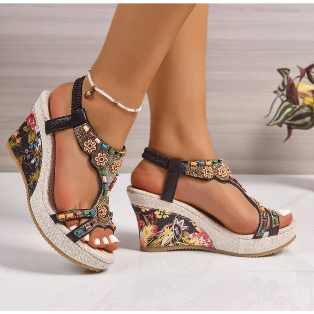 Sandal Wanita Kulit Musim Pana - Summer Clothing Stores ulasan dan harga