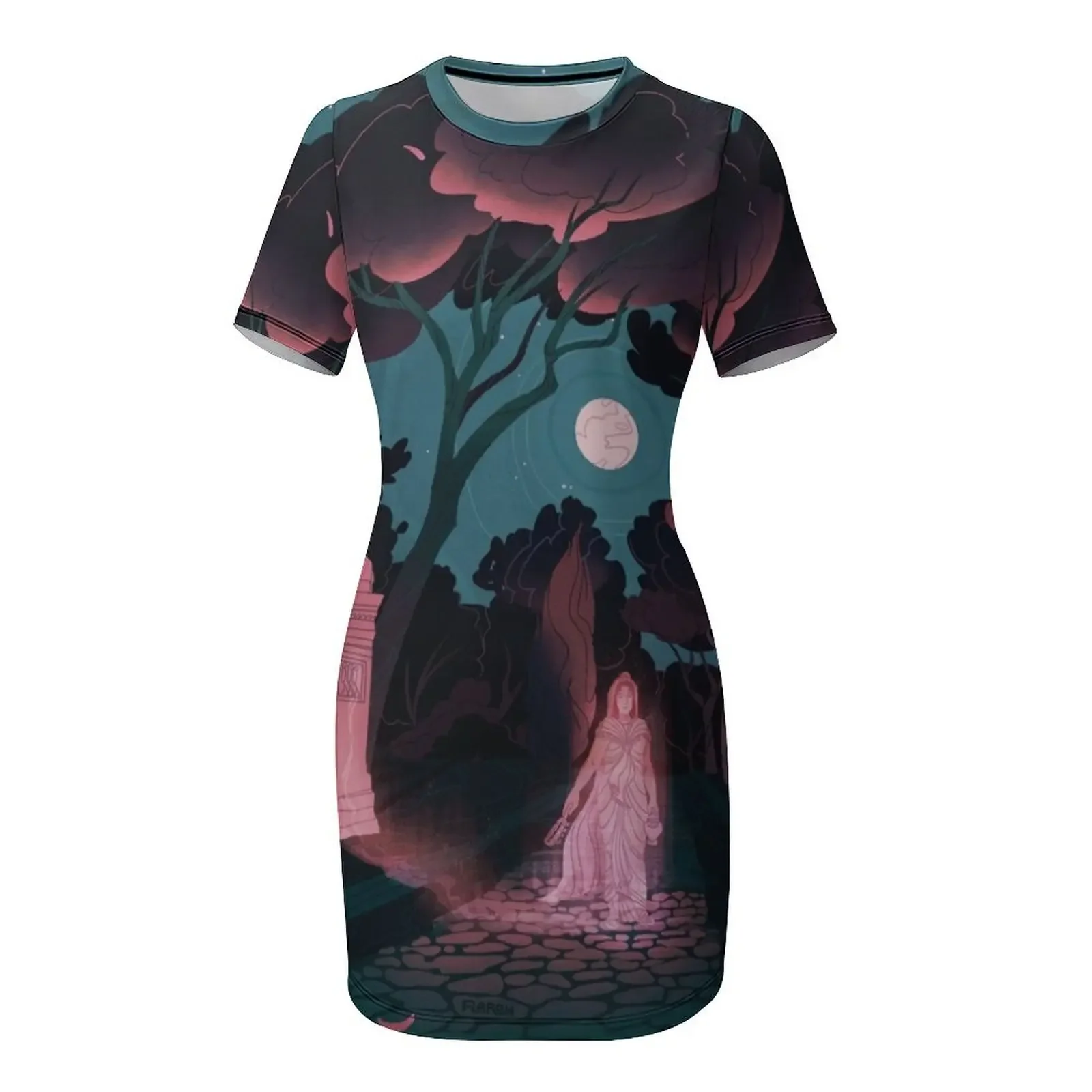 Gaun Pendek Lengan Pendek Ghos - Summer Clothing Online ulasan dan harga