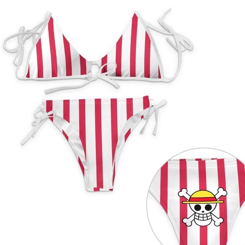 Baju renang karakter Luffy One - Japan Summer Festival Clothing ulasan dan harga