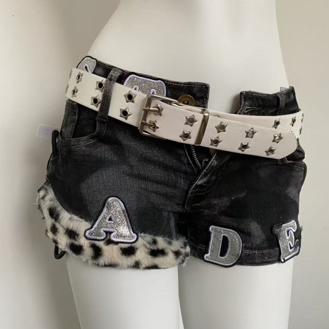 Celana Pendek Denim Bordir Y2k - Summer Clothing Girl ulasan dan harga