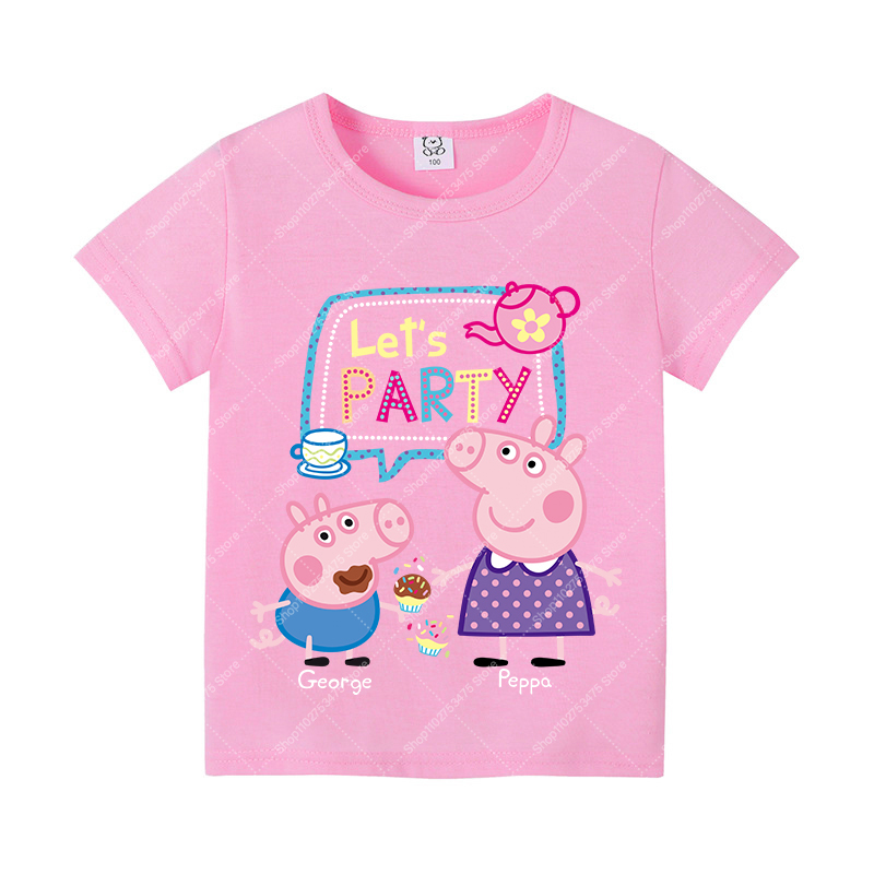 Kaus Katun Lucu Anak Perempuan - Summer Clothing Girl ulasan dan harga