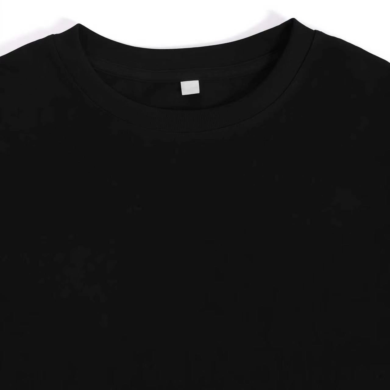 1 Buah Kaus Hitam Motif Retro  - Summer Clothing Vibes ulasan dan harga