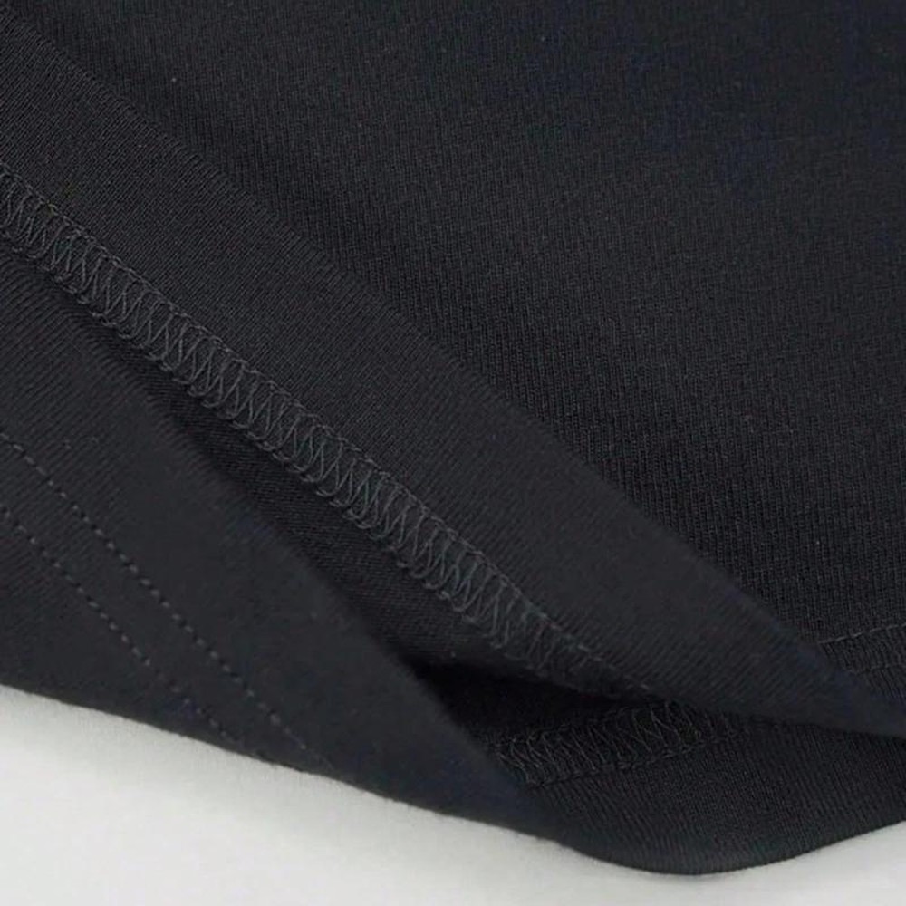 1 Buah Kaus Hitam Motif Retro  - Summer Clothing Vibes ulasan dan harga