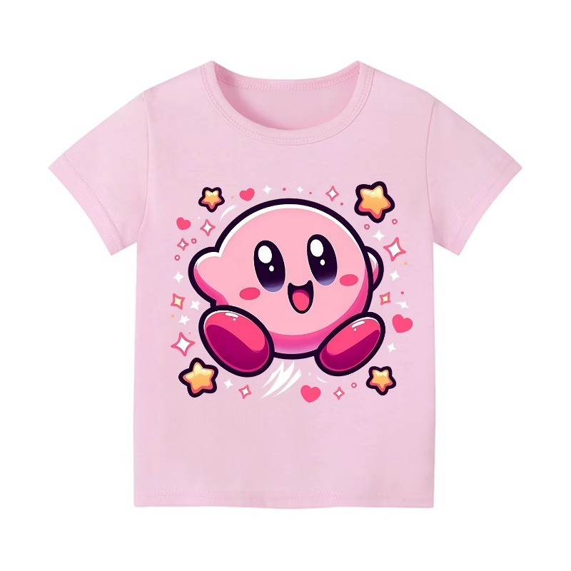 Kaos Anak Lengan Pendek Kirby  - Summer Games Clothing ulasan dan harga