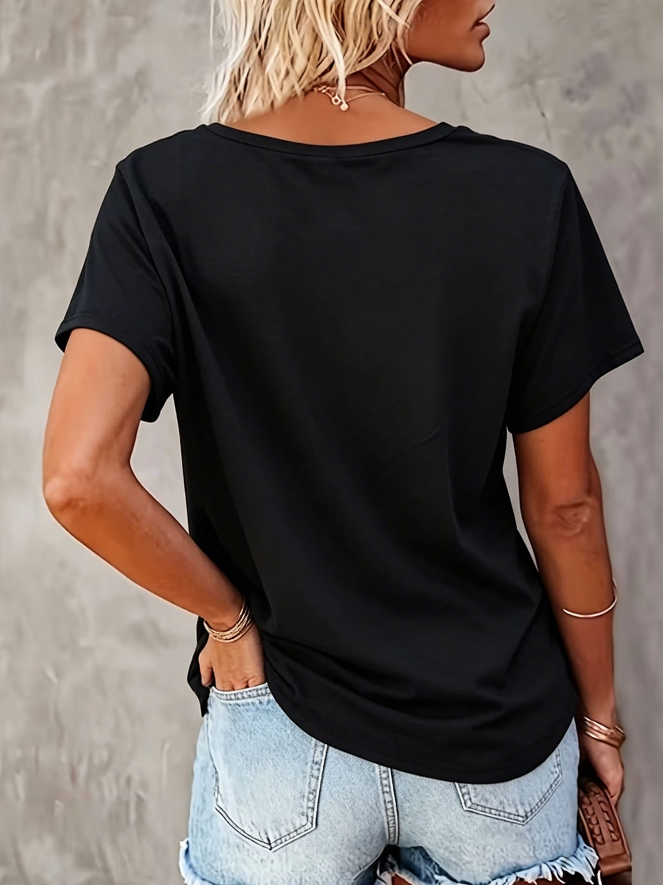 Atasan Bergaya Vintage, Kaos L - Summer Clothing Vibes ulasan dan harga