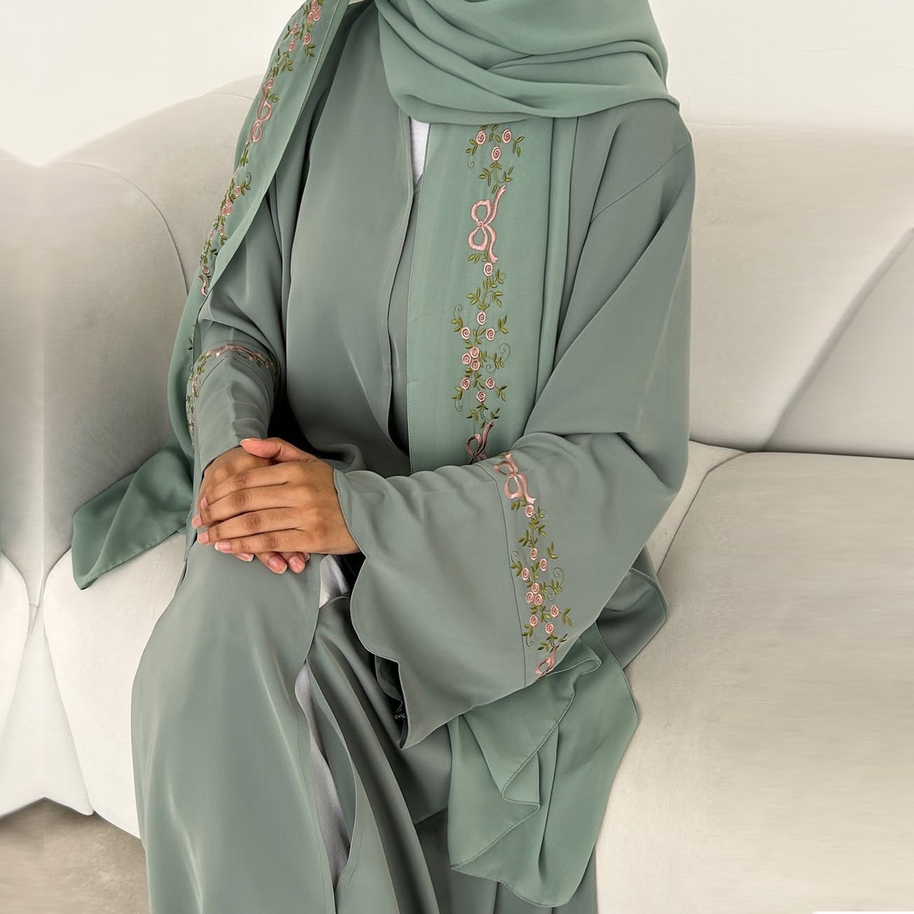 Produsen Abaya Dubai Pakaian I - Summer Clothing Hijab ulasan dan harga