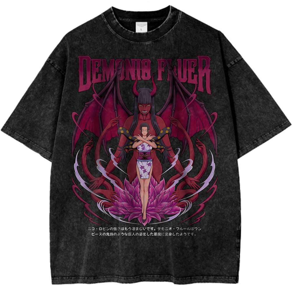 Kaos Anime Nico Robin One Piec - Summer Clothing Men 2025 ulasan dan harga