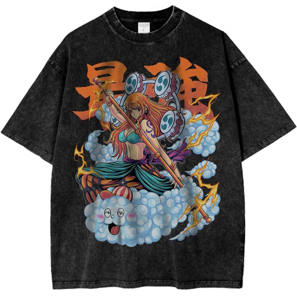 Kaos Anime Nico Robin One Piec - Summer Clothing Men 2025 ulasan dan harga