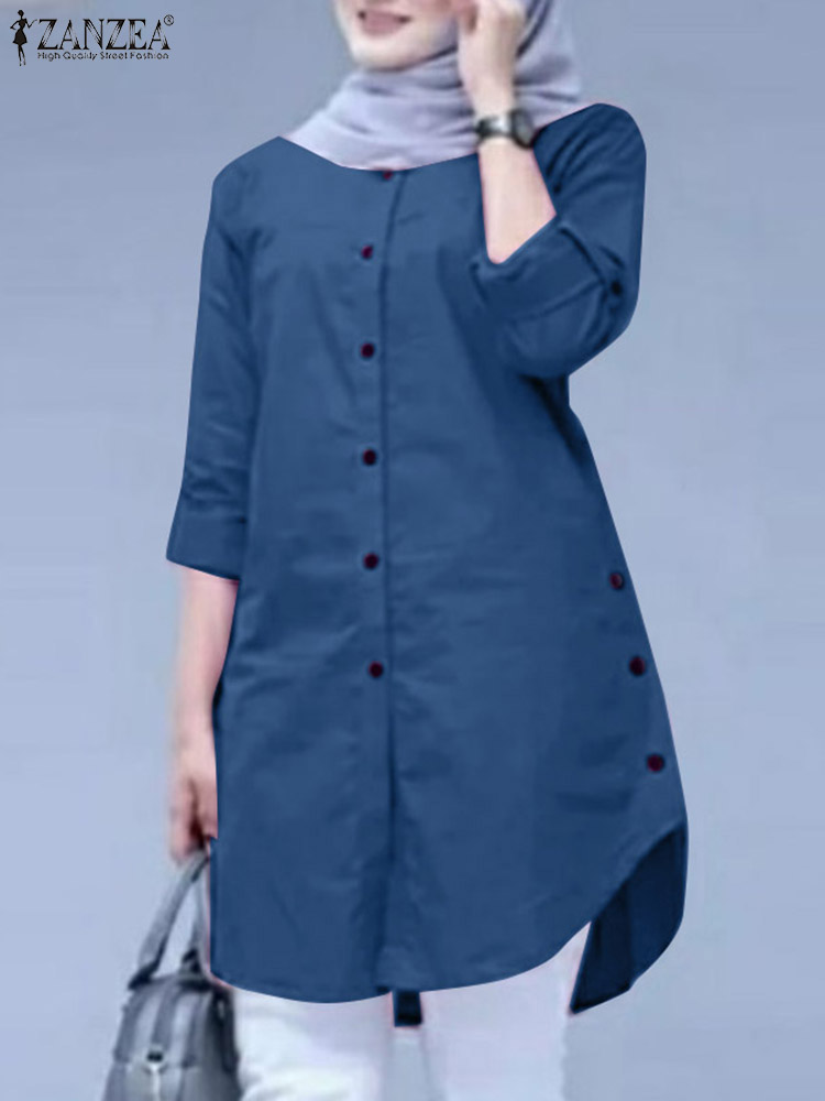 2026 ZANZEA Kemeja Musim Semi  - Summer Clothing Hijab ulasan dan harga