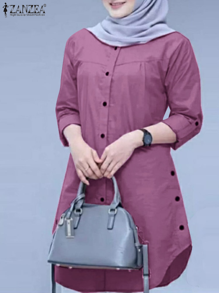 2026 ZANZEA Kemeja Musim Semi  - Summer Clothing Hijab ulasan dan harga