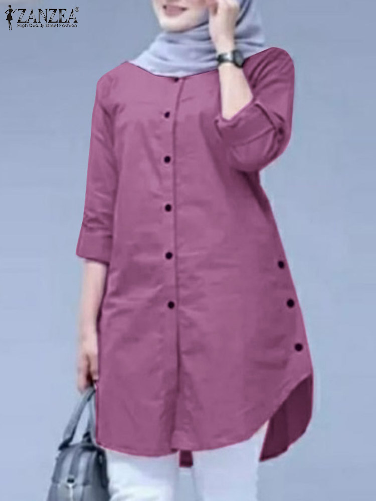 2026 ZANZEA Kemeja Musim Semi  - Summer Clothing Hijab ulasan dan harga