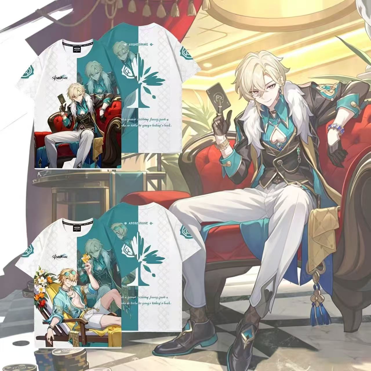 Kaos Game Honkai Star Rail 3D  - Summer Games Clothing ulasan dan harga