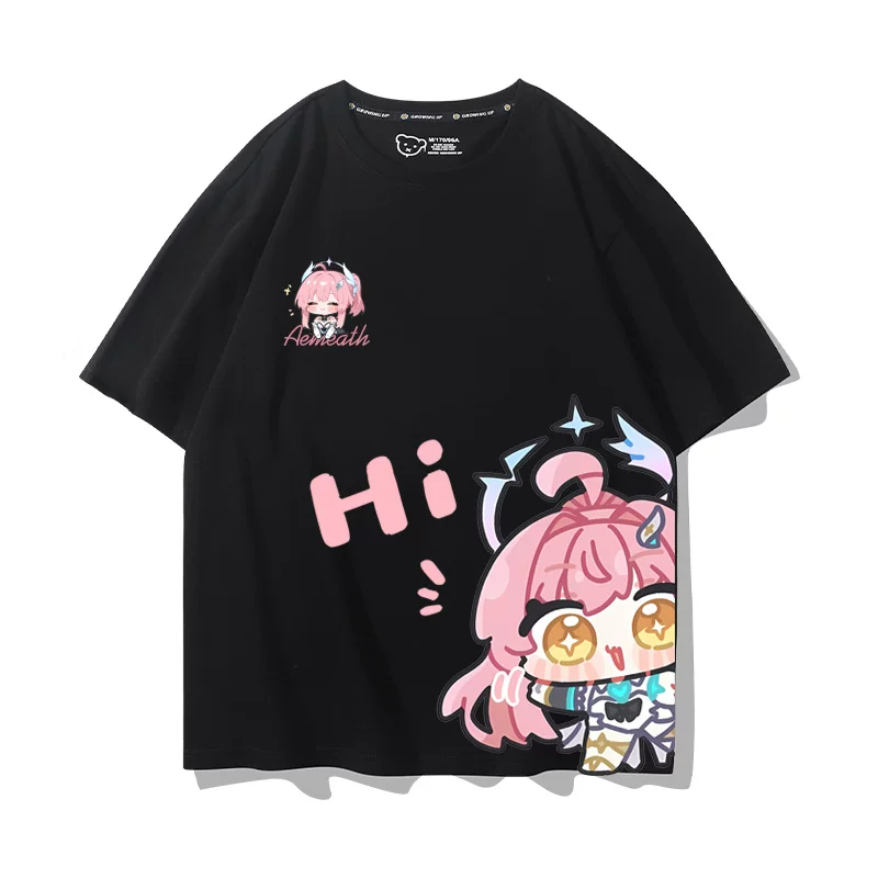 Kaus Game Populer Wuthering Wa - Summer Games Clothing ulasan dan harga