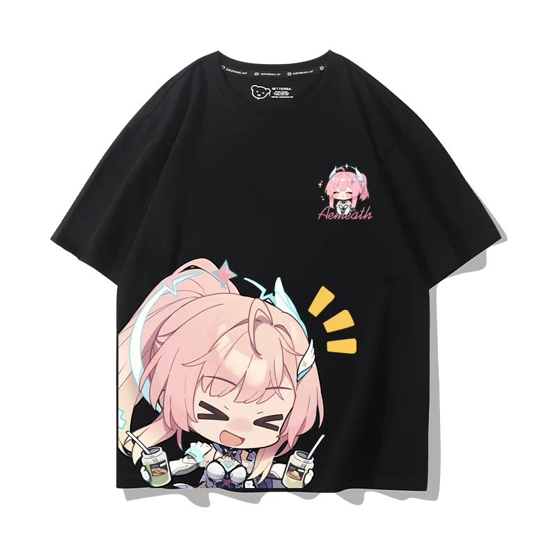 Kaus Game Populer Wuthering Wa - Summer Games Clothing ulasan dan harga