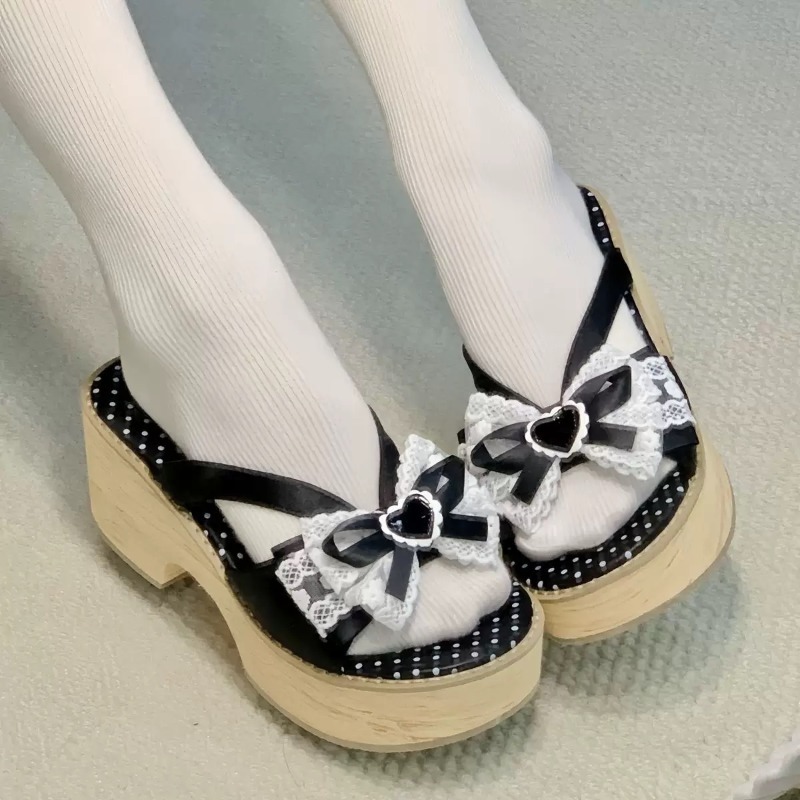 Sandal Platform Tebal Motif Ka - Summer Clothing Styles ulasan dan harga