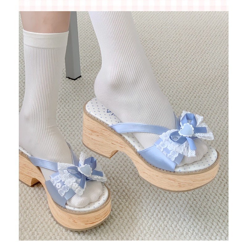 Sandal Platform Tebal Motif Ka - Summer Clothing Styles ulasan dan harga