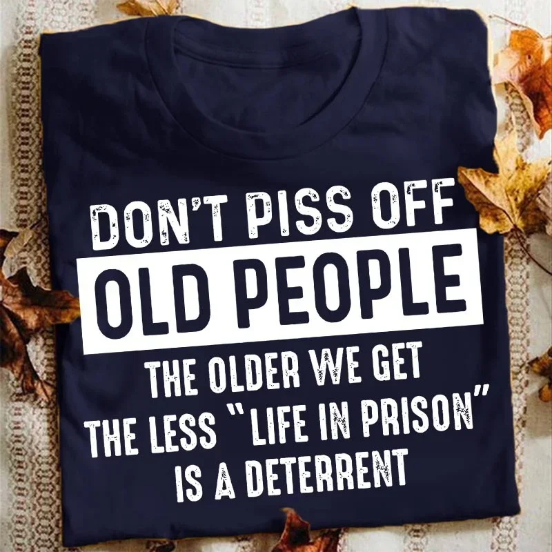 Dont Piss Off orang-orang tua  - Summer Clothing Old Money ulasan dan harga