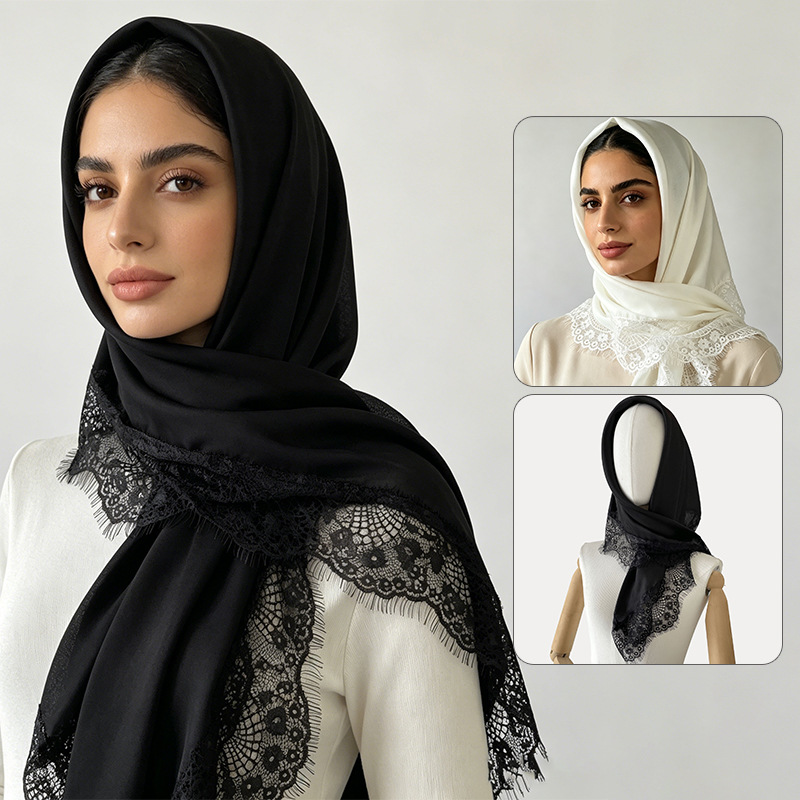 Syal Persegi 70X70Cm Jilbab Wa - Summer Clothing Hijab ulasan dan harga