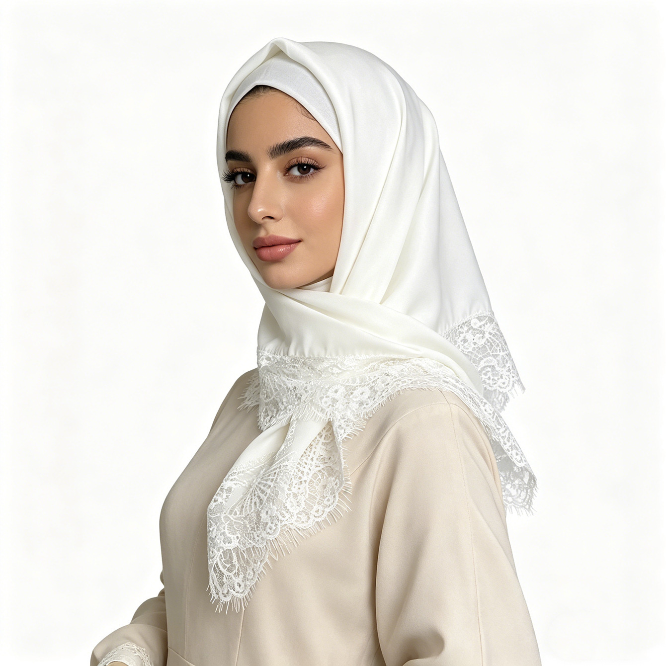 Syal Persegi 70X70Cm Jilbab Wa - Summer Clothing Hijab ulasan dan harga