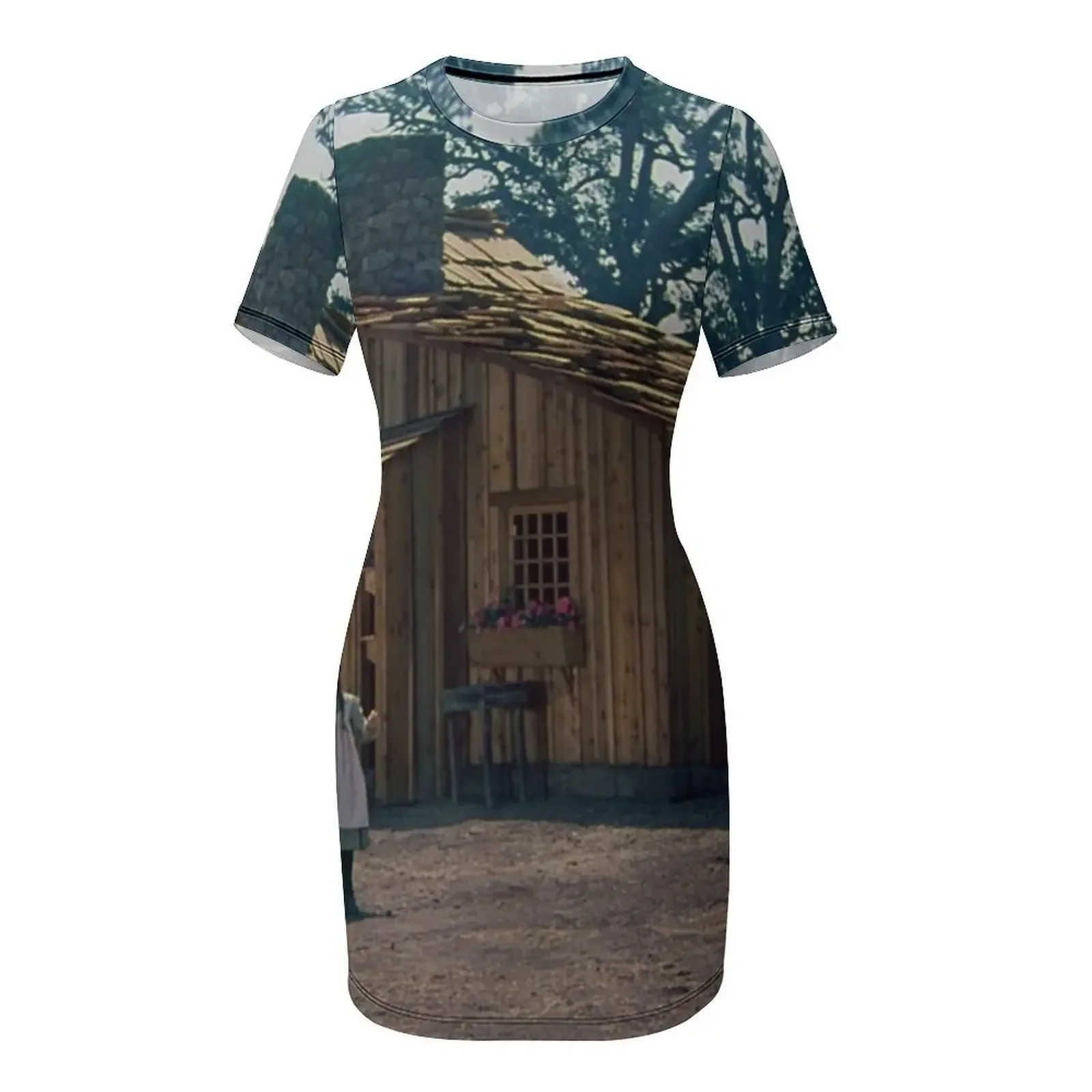 Rumah kecil di padang rumput.  - Summer Clothing Online ulasan dan harga