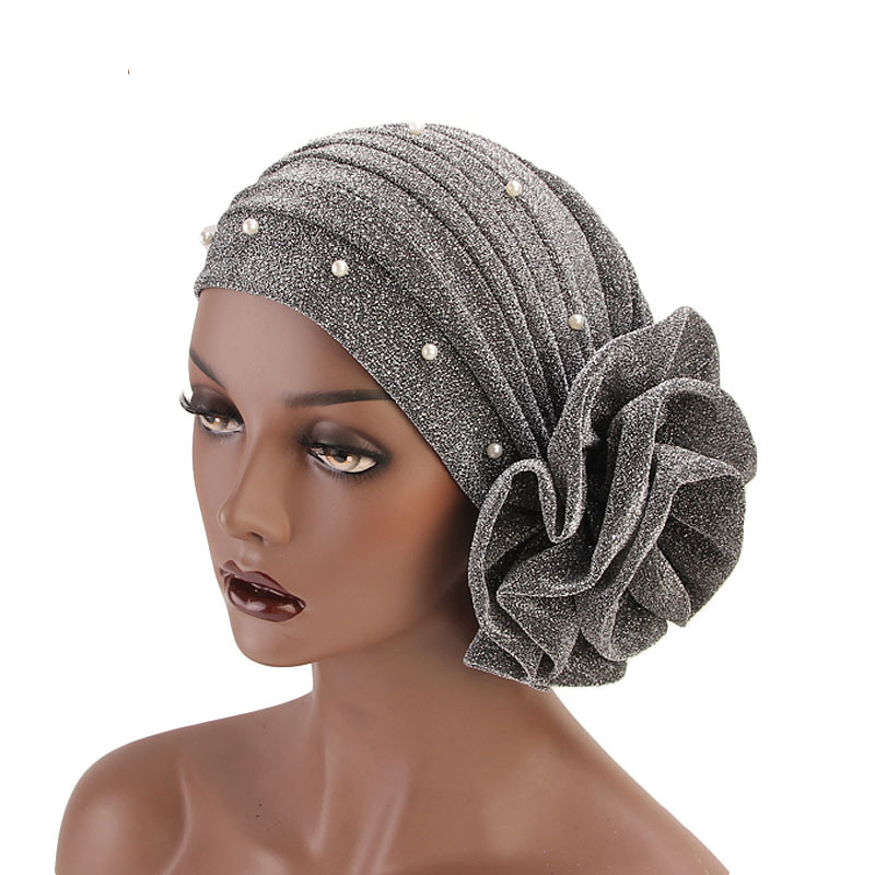 Topi Turban wanita bunga manik - Summer Clothing Hijab ulasan dan harga