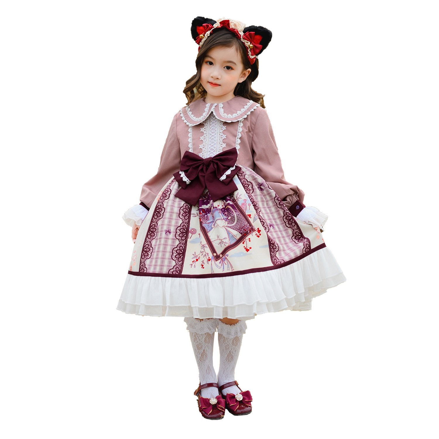 Pakaian Lolita Anak-anak Gaun  - Summer Clothing Girl ulasan dan harga